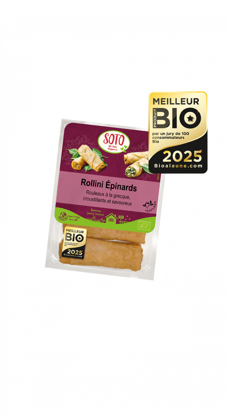 Meilleure Bio 2025 pour Rollini Épinards