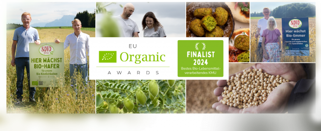 Finalist der EU Organic Awards 2024!