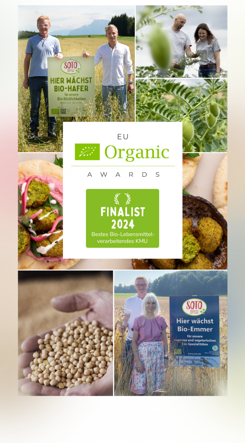 Finalist der EU Organic Awards 2024!