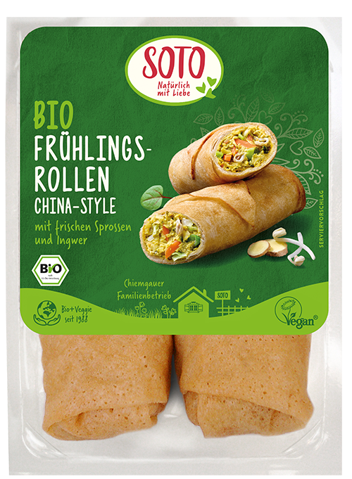 Bio Frühlingsrollen China-Style