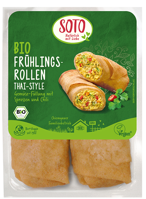 Bio Frühlingsrollen Thai-Style