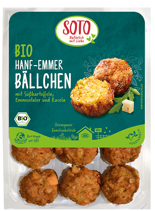 Bio Hanf-Emmer Bällchen