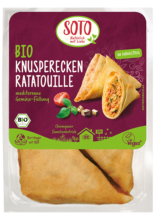 Bio Knusperecken Ratatouille