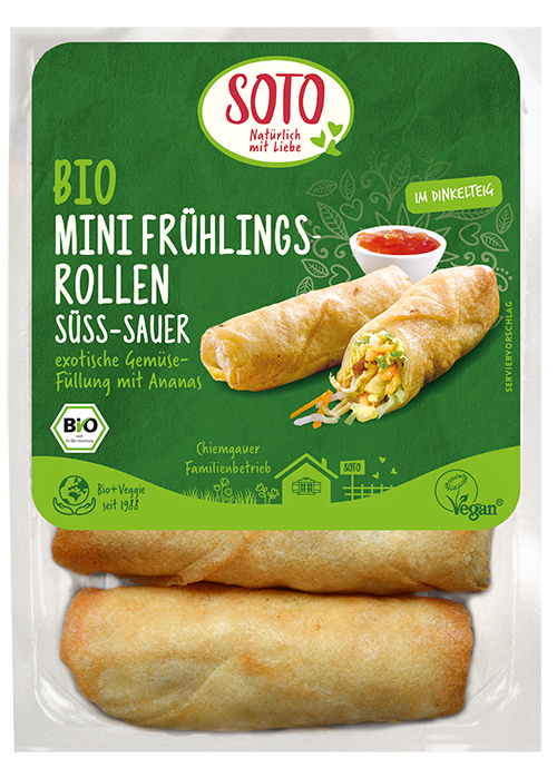 Bio Mini Frühlingsrollen Süß-Sauer