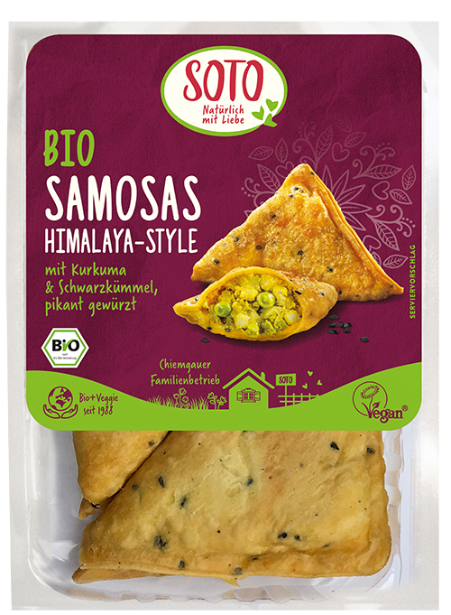 Bio Samosas Himalaya-Style