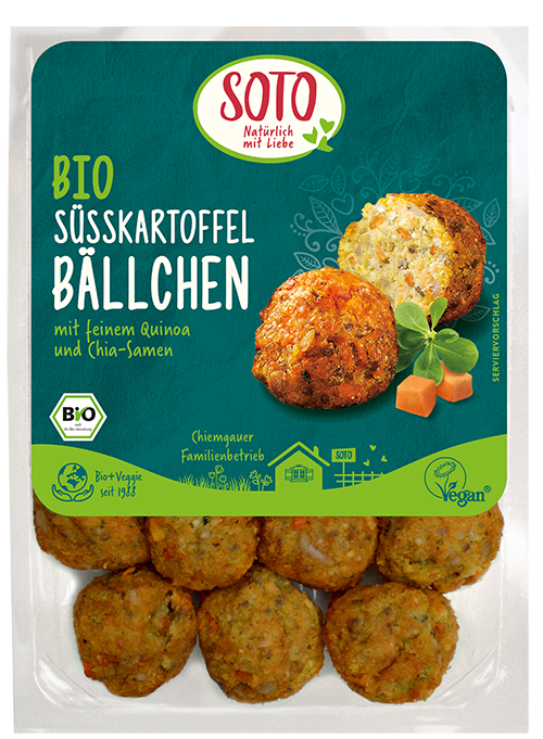 Bio Süßkartoffel Bällchen