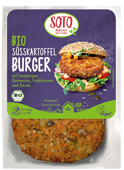 Bio Süßkartoffel Burger