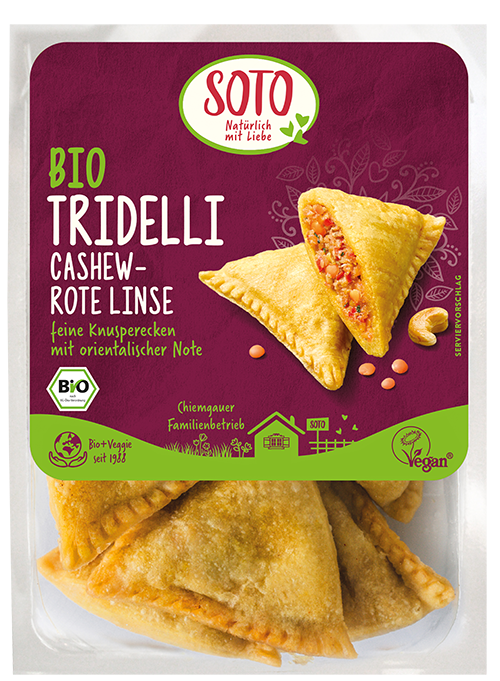 Bio Tridelli Cashew-Rote Linse