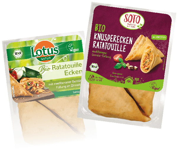 Bio Knusperecken Ratatouille