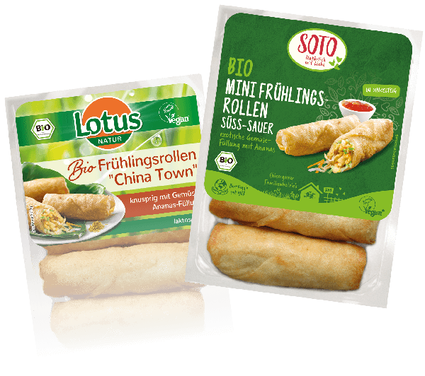 Bio Mini Frühlingsrollen süß-sauer