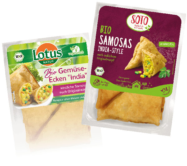 Bio Samosas India-Style