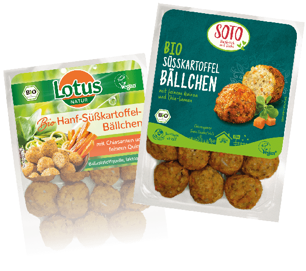Bio Süßkartoffel Bällchen