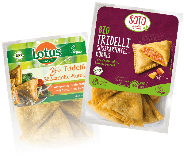 Bio Tridelli Süßkartoffel-Kürbis